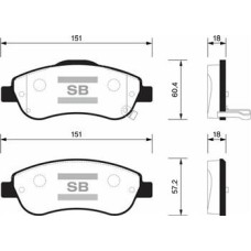 ÖN FREN BALATA HONDA CR-V 1.6L N16A2 RE6 İ-DTEC dizel 4x2 13- / 2.0L R20 benzinl