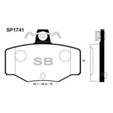 ARKA FREN BALATA NISSAN ALMERA 1.5L QG15DE N16 02- / PRIMERA 1.6L 2.0L GA16 SR20
