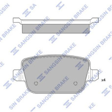 ARKA FREN BALATA LAND ROVER FREELANDER 06- / FORD MONDEO IV 07- / FOCUS II. GALA