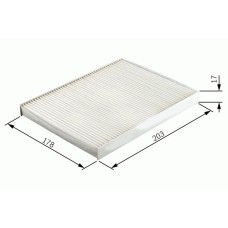 POLEN FİLTRESİ PANDA II 1.1-1.2-1.3 JTD 03 KA II 08 500C 1.3D 09 CU2026