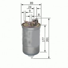 YAKIT FİLTRESİ GOLF IV-LT35 DİZEL WK853/3x x