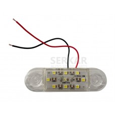 OVAL LED BEYAZ 9 LU