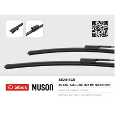 SİLECEK SÜPÜRGESİ 600/350MM MUZ TİPİ MG ZS-ZS EV 10/17