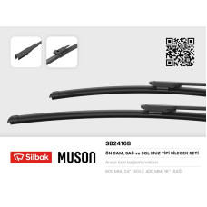 ÖN SİLECEK SÜPÜRGESİ MUZ TİPİ 600 400mm 3-SERİES COUPE E92 CABRİOLET E93 M3 09