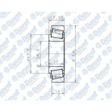 sanzuman rulmani clio iii megane ii modus scenic ii 28-5x64x17-5