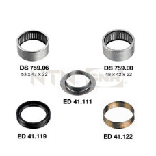 TORSİYON TAMİR TAKIMI P205-306-309 1.4-1.5-1.6-1.7D-1.9-XSARA-ZX 1.4i 1.6 16V-1.