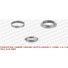 TORSİYON TAMİR TAKIMI KİTİ KEÇE SİZ/KAPAKLI P206 1.4-1.6 İNJ 2.0 HDİx O