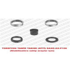 TORSİYON TAMİR TAKIMI KİTİ SAXO-AX-P106 Stabilizatöre sahip araçlar için x
