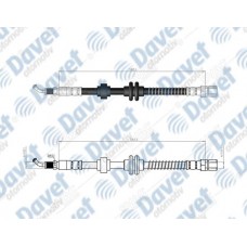 ARKA SAG/SOL FREN HORTUMU PEUGEOT 407 /407 SW/COUPE 04-> C5 III 08->