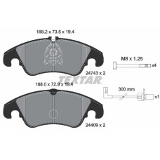 ÖN BALATA FİŞLİ AUDI A4-A5-A6-A7-Q5 2008 >