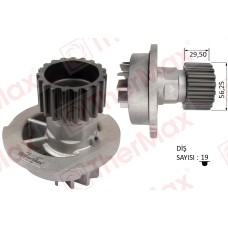 DEVİRDAİM SU POMPASI CHEVROLET AVEO KALOS 1.4L F14D T200 T250 T255 06- / LACETTI