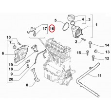 yaglama memesi doblo linea 16 500l