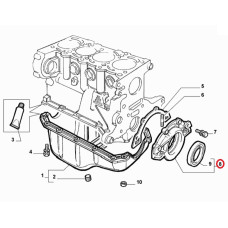 doblo 1-4 arka krank kecesi