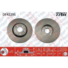fren diski on havali 300mm laguna ii b74-k74 1-9dci 2-2dci 2-0 16v ide 1-6 16v 1