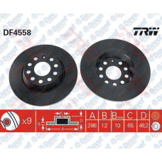 ARKA FREN DISKI AYNASI GOLF V-JETTA-PASSAT 1.4TSI/1.6/2.0 16V 01/04