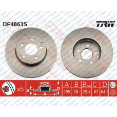 ON FREN DISKI AYNASI MERCEDES C SERI C200-C220-C230-C250-C280-C300- E SERI-E250-