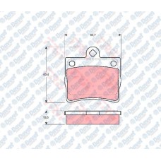 fren balatasi arka 15 mm wva 21900 mercedes w202 93-95