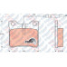 ARKA FREN BALATASI P605 2.0 - 2.0 16V - 2.0T - 3.0 - 3.0 SV 24 - 2.1TD - 2.5TD F