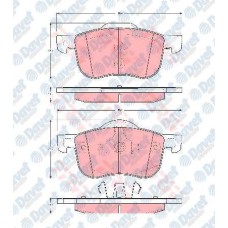 ON FREN BALATASI VOLVO S60 00-10 S80 98-06 V70 97-07 XC70 00-07 S70 97-00