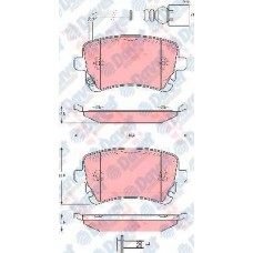 fren balatasi arka wva 23326  transporter t5  audi a6 2003-