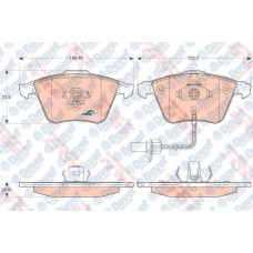 fren balatasi on audi a6 3-2fsi 4-2 quattro 04-