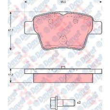 fren balatasi arka wva 24150 p307 c4 1-4 1-6 1-6hdi 2005-