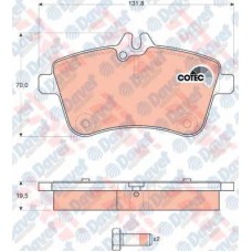 ON FREN BALATASI MERCEDES A SERISI W169 A200 CDI A200 04> B SERISI W245 B200 - B