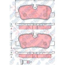 fren balatasi arka wva24192 range rover discovery 04-