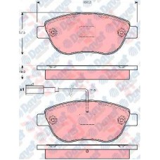 fren balatasi on fisli  grande punto 199 1-3jtd multijet 102005-