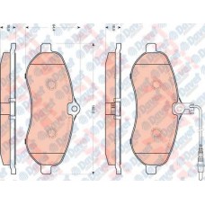 fren balatasi on fiat scudo 1-6jtd citroen jumpy 1-6hdi 07-