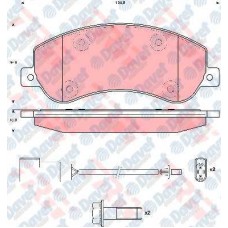 fren balatasi on fisli ford transit v347 330 2-2tdci 0706-  ft 350430 2-4tdci