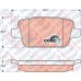 fren balatasi arka mondeo iv galaxy smax 06-