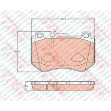 ON FREN BALATASI MERCEDES C SERISI W205 C160-C180-C200-C220-C250 14>