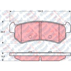 fren balatasi arka wva 24071 chevrolet lacetti nubirra sedan 03-09