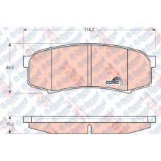 ON FREN BALATASI LAND CRUISER 80-90-120-150 90-98 / 98-03 / 03-09 / 09> / LEXUS