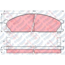 fren balatasi on wva 21347  nissan  terrano 3-0 92-