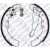 pabuclu balata caddy i 82-92 caddy ii 95-04 golf ii 84-91 golf iii 93-99 jetta i