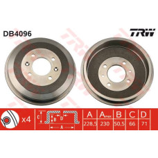 ARKA KAMPANA P306-P406 ABS Lİ-PARTNER-BERLINGO 96