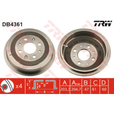 FREN KAMPANASI ARKA FIAT GRANDE PUNTO 05> PUNTO 12> PUNTO EVO 09>12 OPEL CORSA D