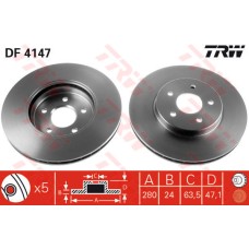 ON FREN DISK AYNASI MONDEO III 00 07 JAGUAR X TYPE 01 09 OLCU 300 24 5 BIJON