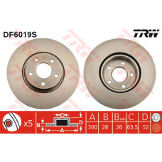 FREN DISKI ARKA MERCEDES CITAN W415 13>21 . RENAULT KANGOO II 08> 274x11x5DL RUL