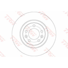 ARKA FREN AYNASI P508 1.6VTI-1.6THP-1.6HDI-2.0HDI 10 > 290x12x10