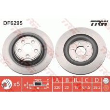 FREN DISKI ARKA JAGUAR S-TYPE 2 X200 XF I X250 XJ X350. X358 XJ X351 XJ X308 XK