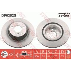 FREN DISKI ARKA BMW F25 F26