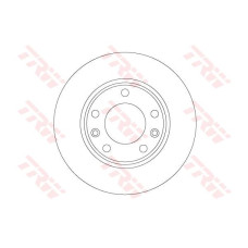 ARKA FREN DİSKİ PEUGEOT P308 13 21 249x35x5DL DOLU