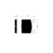 FREN BALATASI ON MERCEDES W108 W109 W111 W112 W114 W115 R107