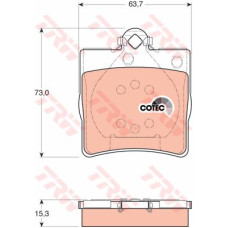 FREN BALATASI ARKA MERCEDES W202 S202 W203 CL203 W210 R170 R171