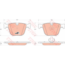 FREN BALATASI ARKA BMW E60 E64 E65 E70 F15 F16 M3 E90>93 E82 M