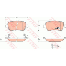 ARKA BALATA ASTRA G 98 ASTRA H 05 MERIVA 03 ZAFIRA 00 COMBO 02