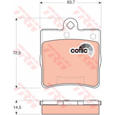 FREN BALATASI ARKA MERCEDES W202 S202 W203 CL203 W210 R170 R171